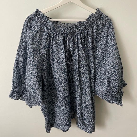 DOEN shore top in Delores ditsy floral - Picture 3 of 8